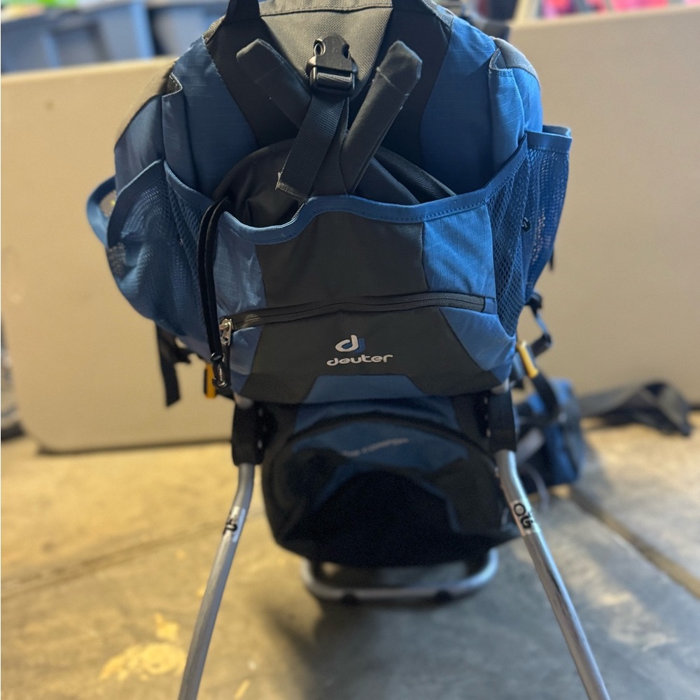 Blue Child Carrier Backpack